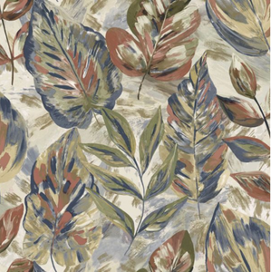 Aralia Beige Leaf Wallpaper