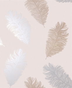 Vinyl Wall Paper with feathers