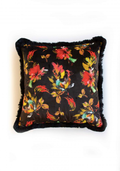 Colourful Leaf Design with frill