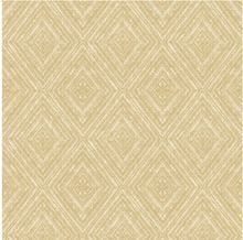 This soft effect of a diamond wallpaper with aztec pattern is so gorgeous for any living room, dining room and bedroom. This wallpaper is a stunning yellow and white colour combination. 