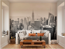 Monochrome colours make the Empire State building on the New York Skyline extra impressive in this Empire State Wall Mural design.