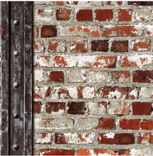 Brown Brick effect wallpaper design