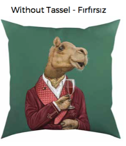 Mr Camel Cushion without tassel