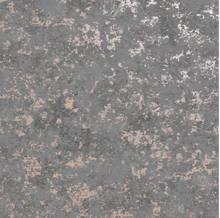 Grey and Rose Gold Textured Wallpaper