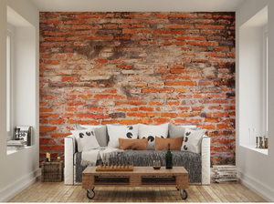 This Red Brick Wall Mural gives the real brick effect that is so popular these days. Perfect for cafes and restaurants. 