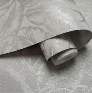 Elgin Grey Wallpaper - Bakau