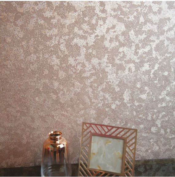 This Rose Gold wallpaper will sequin affect with make your walls come to life with shimmer and shine. The beautiful sequin affect is so warm. 
