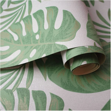 Green Leaves Wallpaper Tropical