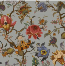 Artemis Dove Grey Floral Wallpaper