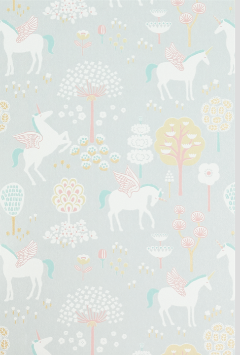 True Unicorn Grey Wallpaper - MJN