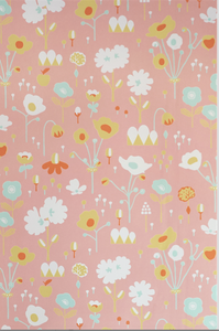 Majvillan Bloom Pink Wallpaper