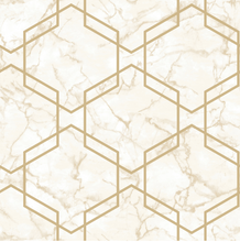 Ventura Beige/Gold Wallpaper