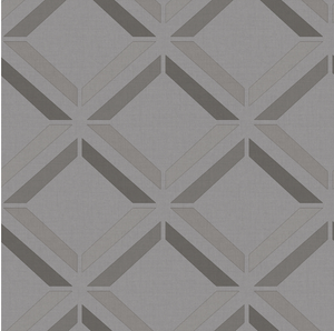 Kaleidoscope Lana Geo Grey Wallpaper