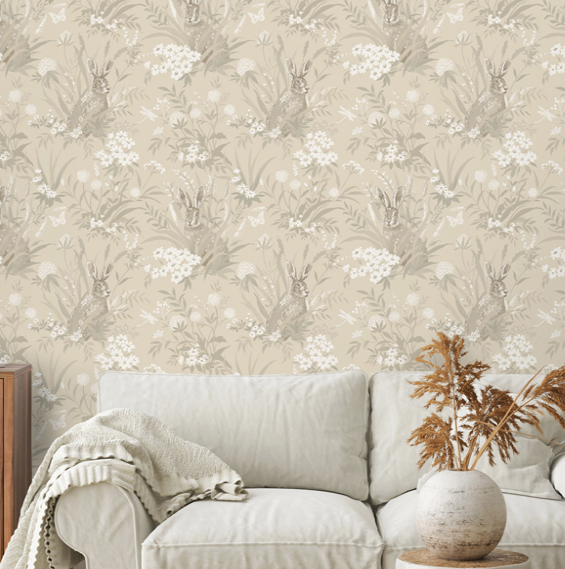 Patterdale Countryside Taupe Wallpaper