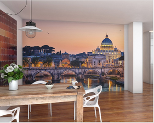 church built in the Renaissance style located in Vatican City, the papal enclave which is within the city of Rome will add vibrancy and memories to any room in the house! Perfect Wallpaper Mural.