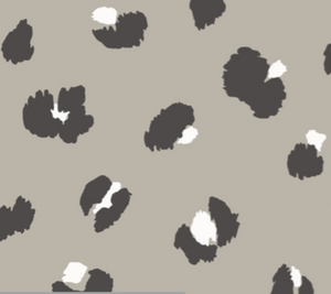 Leopard spots in Taupe