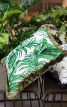 Tropical Palm Cushion and cover